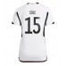 Tanie Strój piłkarski Niemcy Niklas Sule #15 Koszulka Podstawowej dla damskie MŚ 2022 Krótkie Rękawy